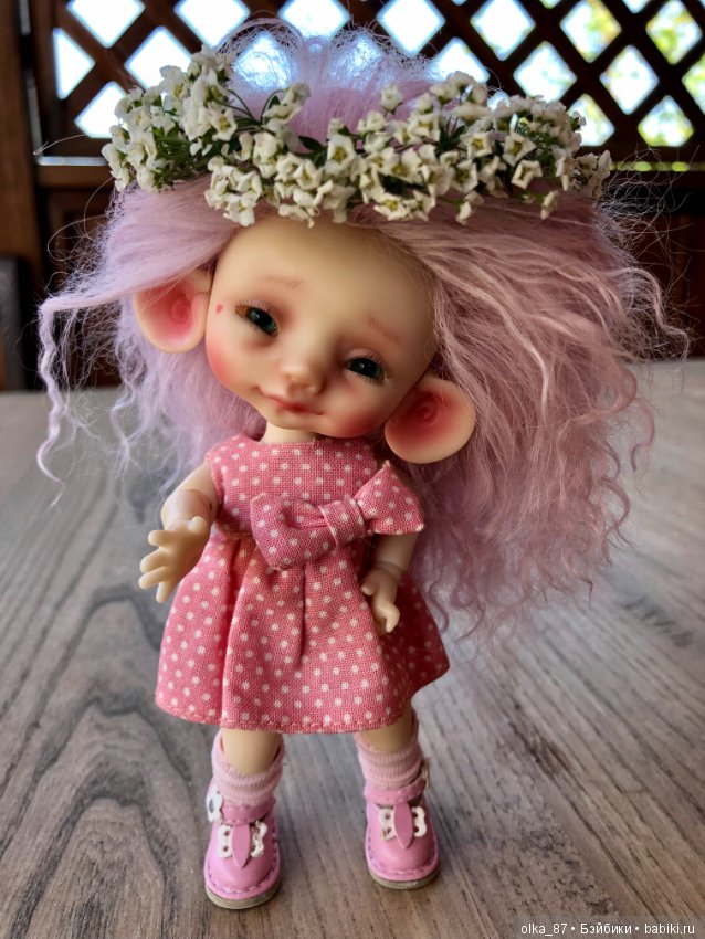 Цветочная Мышка — Куклы Nikki Britt (Никки Бритт): авторские BJD (БЖД) (фото 10)