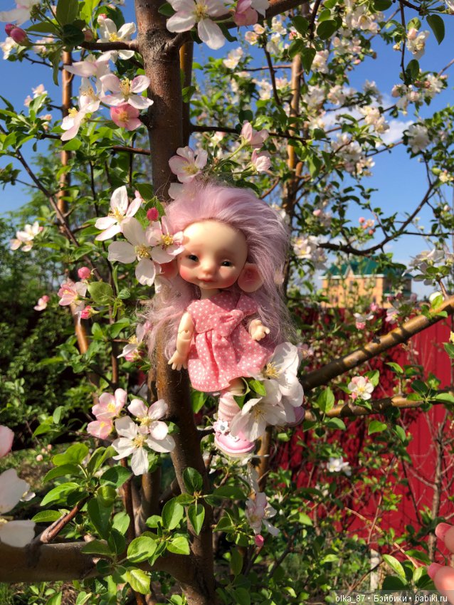 Цветочная Мышка — Куклы Nikki Britt (Никки Бритт): авторские BJD (БЖД)