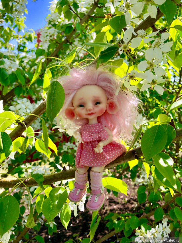 Цветочная Мышка — Куклы Nikki Britt (Никки Бритт): авторские BJD (БЖД) (фото 3)