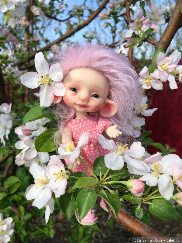 Цветочная Мышка — Куклы Nikki Britt (Никки Бритт): авторские BJD (БЖД)