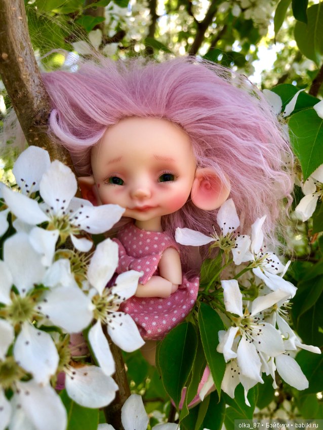 Цветочная Мышка — Куклы Nikki Britt (Никки Бритт): авторские BJD (БЖД) (фото 5)