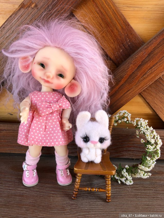 Цветочная Мышка — Куклы Nikki Britt (Никки Бритт): авторские BJD (БЖД) (фото 9)