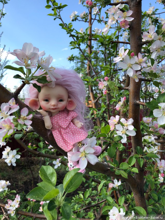 Цветочная Мышка — Куклы Nikki Britt (Никки Бритт): авторские BJD (БЖД)