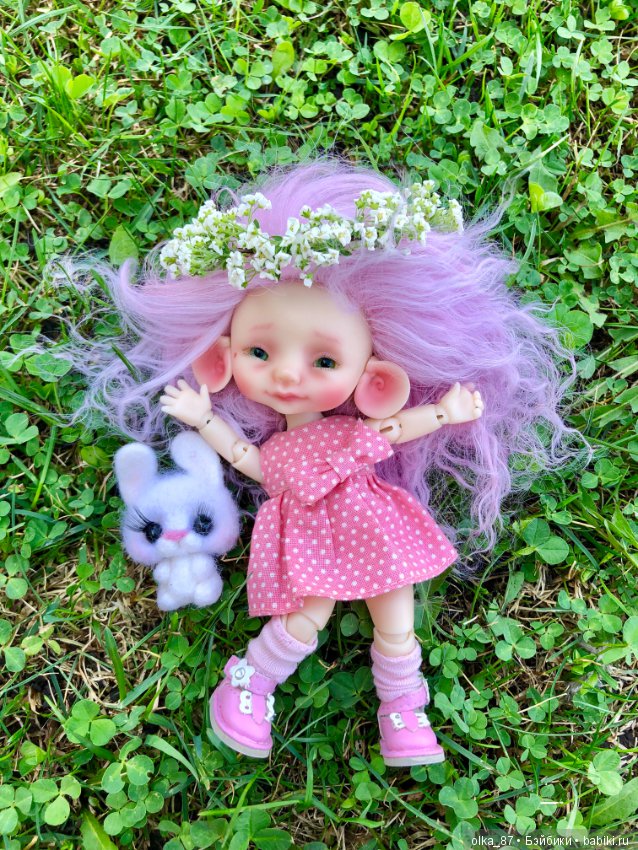 Цветочная Мышка — Куклы Nikki Britt (Никки Бритт): авторские BJD (БЖД)