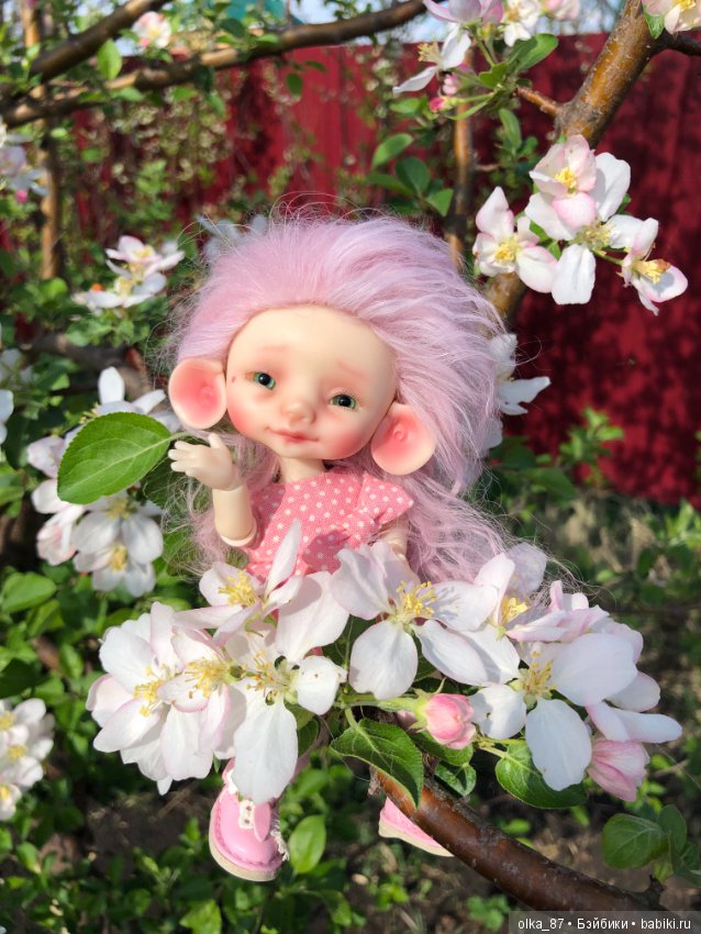 Цветочная Мышка — Куклы Nikki Britt (Никки Бритт): авторские BJD (БЖД)