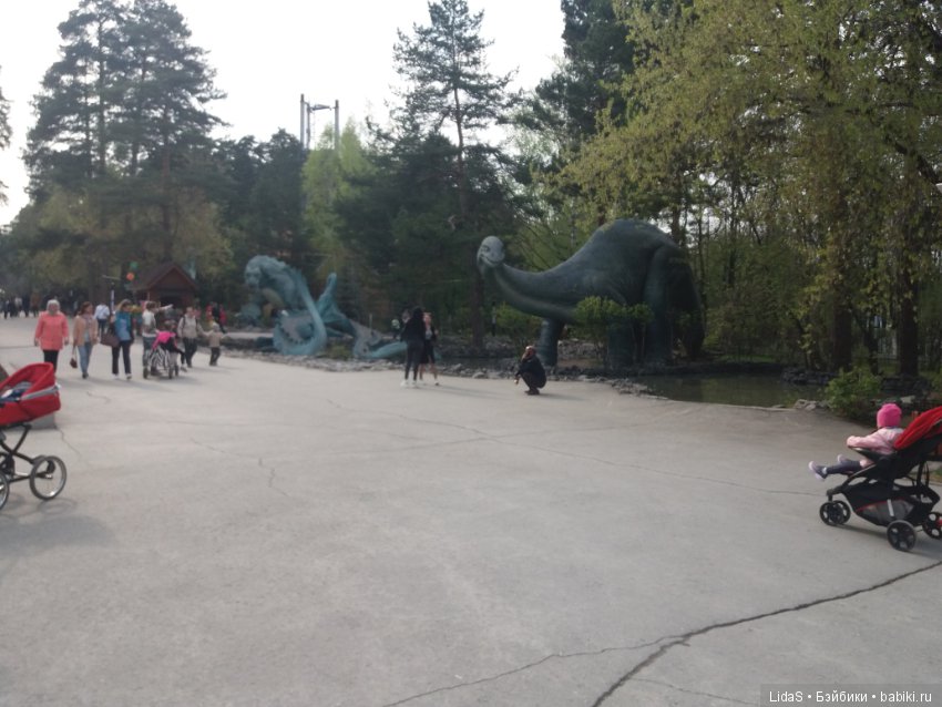 Прогулка по зоопарку. Первая в этом году