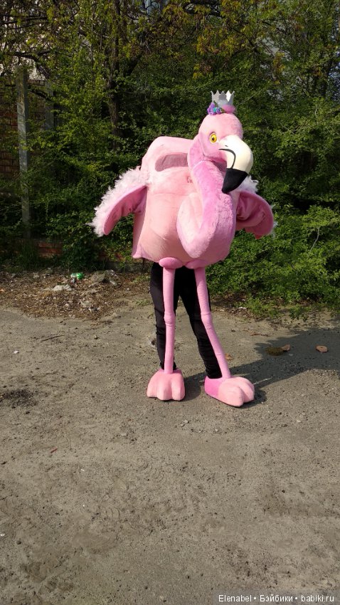 Ростовая кукла Фламинго — Авторские ростовые куклы и костюмы: галерея работ (фото 6)