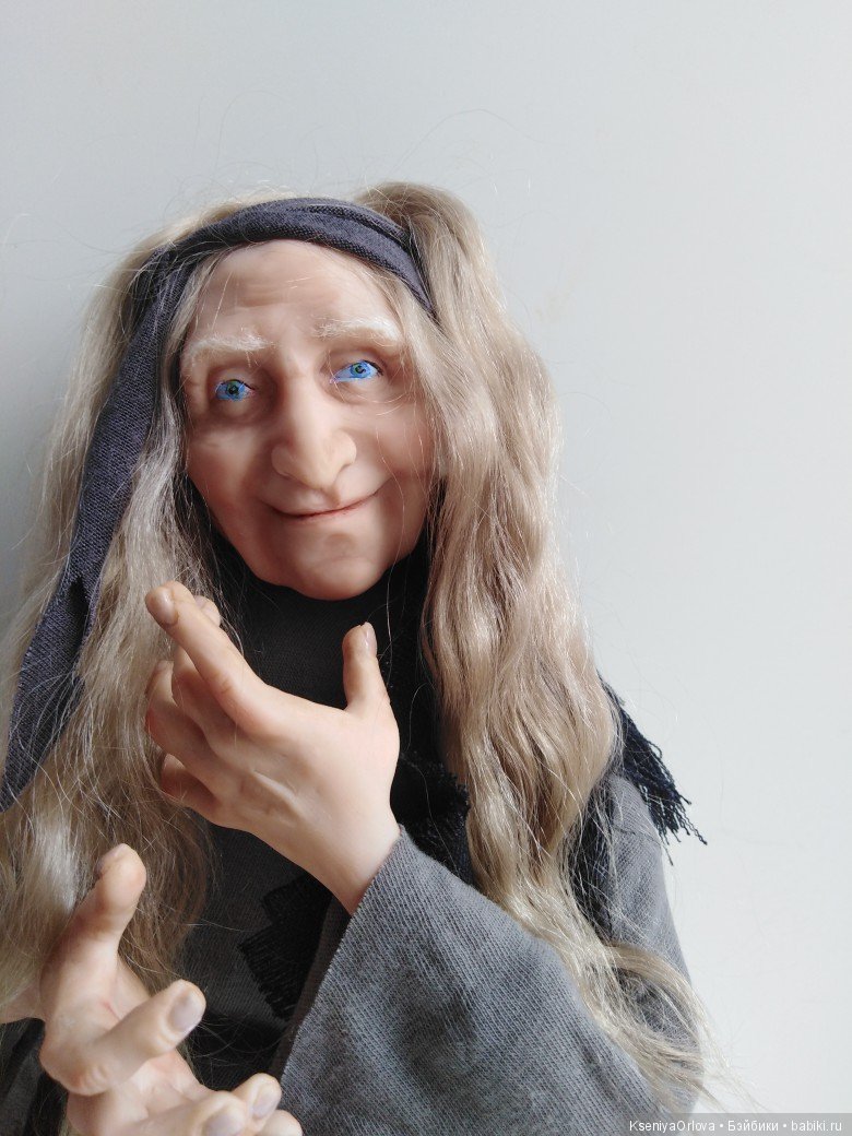 Кукла Баба-Яга — Авторские куклы ручной работы: текстильные