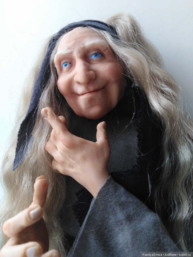 Кукла Баба-Яга — Авторские куклы ручной работы: текстильные (фото 3)