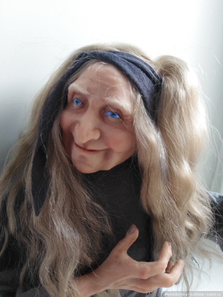 Кукла Баба-Яга — Авторские куклы ручной работы: текстильные (фото 7)