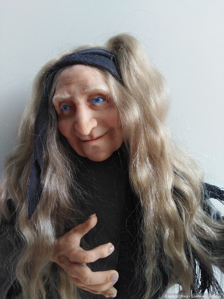 Кукла Баба-Яга — Авторские куклы ручной работы: текстильные (фото 6)