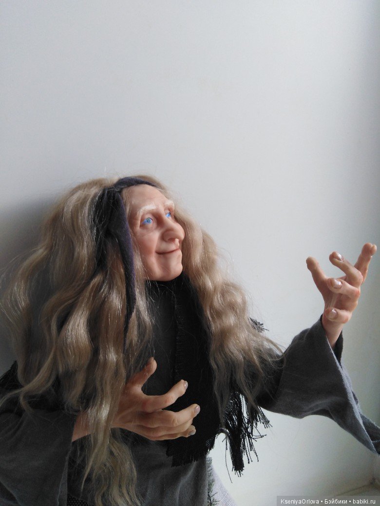 Кукла Баба-Яга — Авторские куклы ручной работы: текстильные (фото 5)