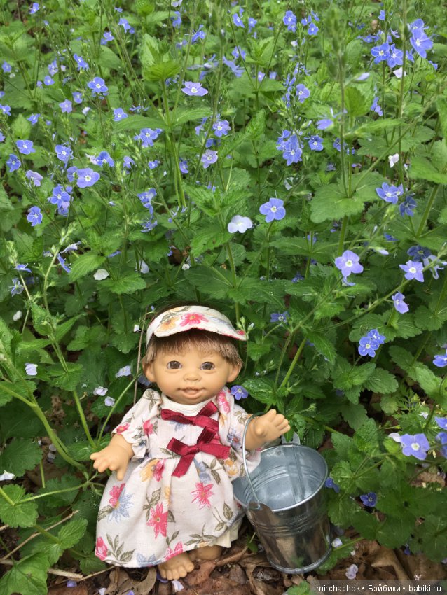 Грушенька на грибалке:) — Куклы D'Anton Jos (Д'Антон Джос): характерные
