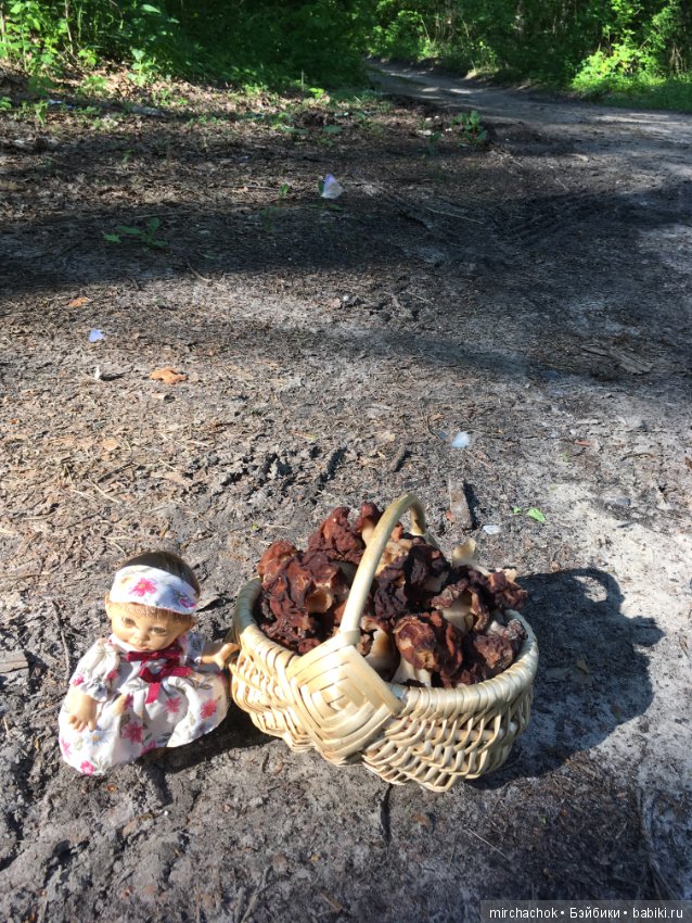 Грушенька на грибалке:) — Куклы D'Anton Jos (Д'Антон Джос): характерные