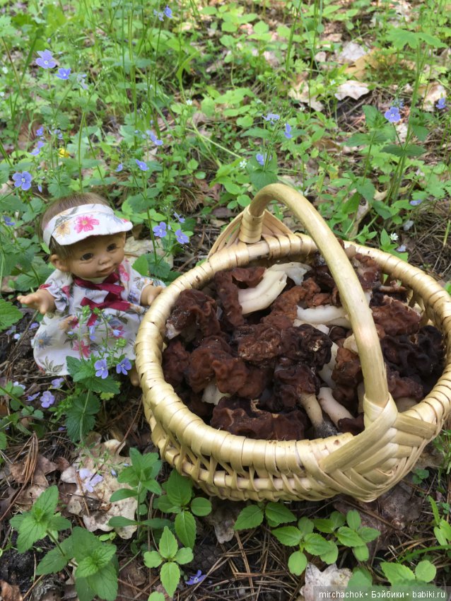 Грушенька на грибалке:) — Куклы D'Anton Jos (Д'Антон Джос): характерные