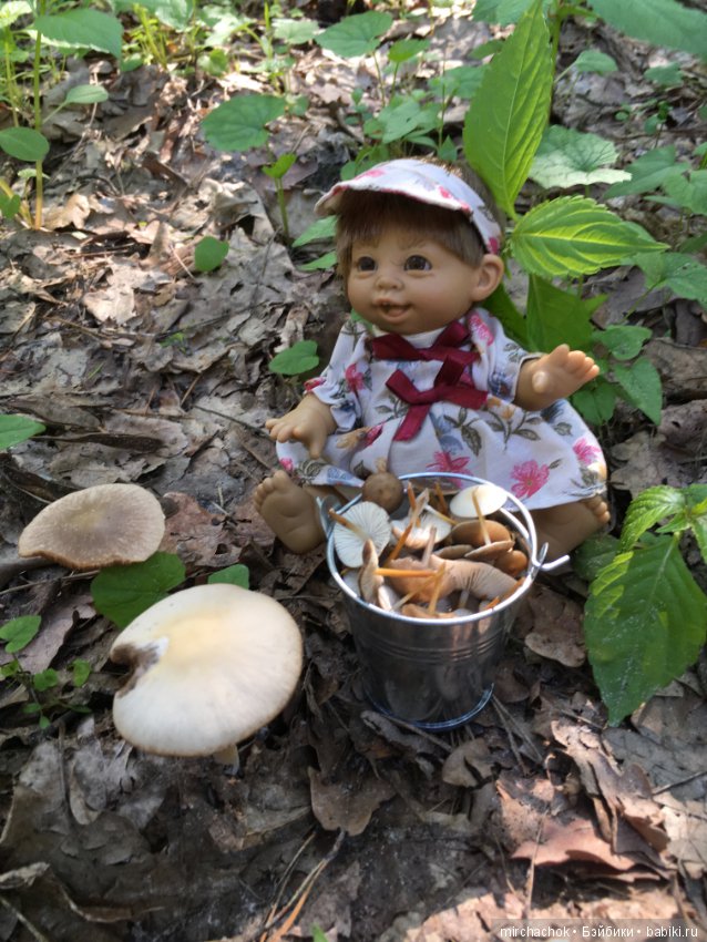 Грушенька на грибалке:) — Куклы D'Anton Jos (Д'Антон Джос): характерные