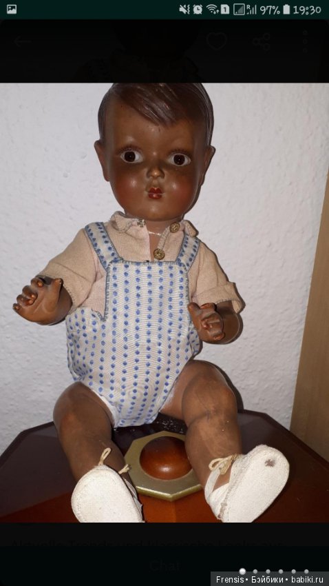 Контейнер с винтажными испанскими, американскими и немецкими куклами (фото 2)