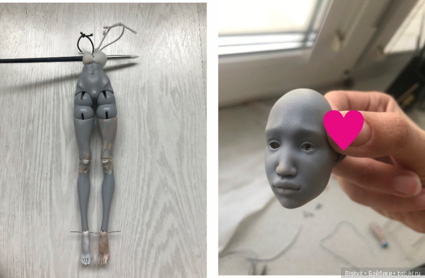 Создание первой шарнирной куклы часть 10_3