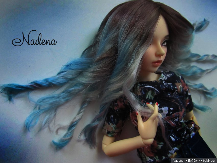 Парички из ангоры — Одежда и обувь для кукол BJD (БЖД): 1/3 (фото 3)