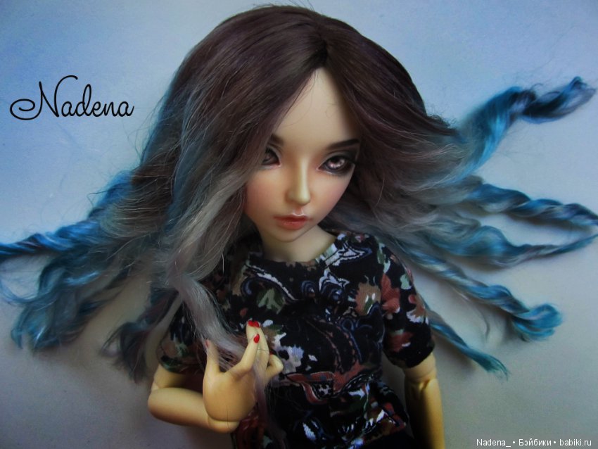 Парички из ангоры — Одежда и обувь для кукол BJD (БЖД): 1/3 (фото 2)