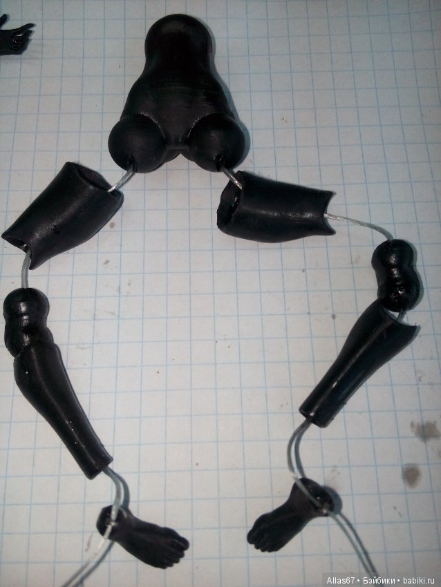 Иду дальше — Авторские шарнирные куклы своими руками: лепка (фото 5)