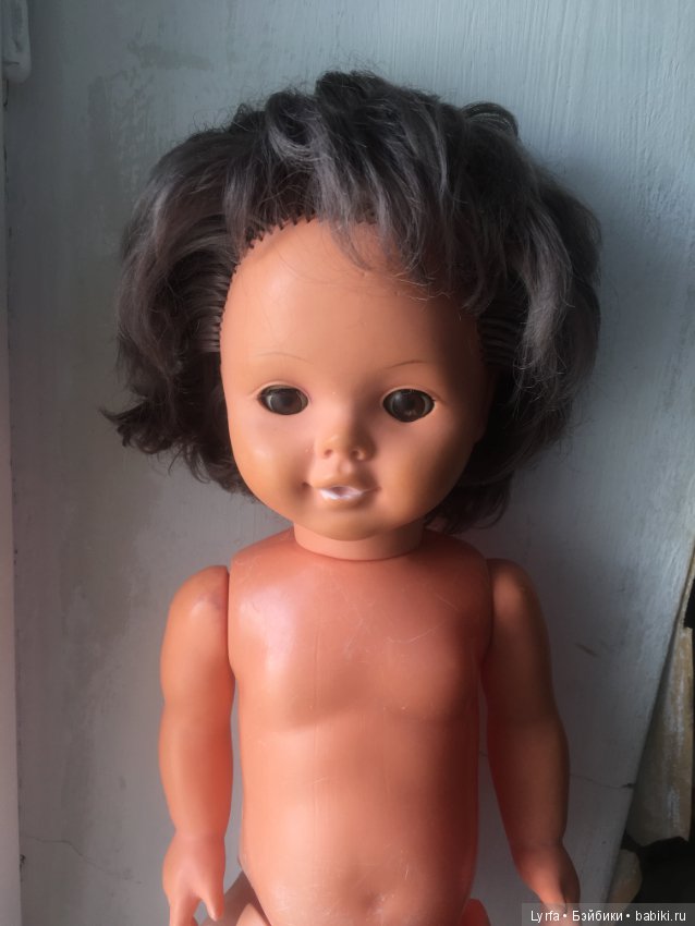 Всё испортила — Ремонт кукол СССР и ГДР (немок): чернота (фото 7)