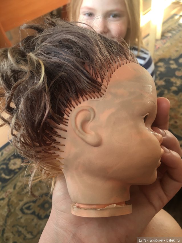 Всё испортила — Ремонт кукол СССР и ГДР (немок): чернота (фото 3)