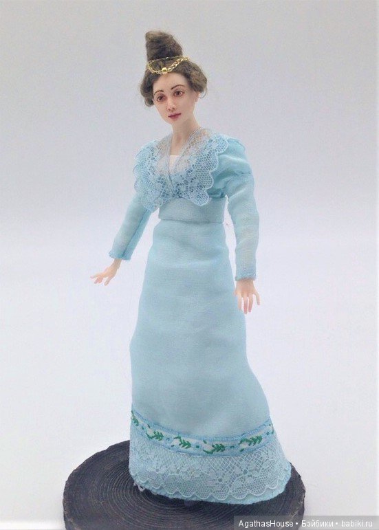 Домик тетушки Агаты - место, где живут куклы. Авторские куклы в масштабе 1:12. Кукольная миниатюра (фото 8)