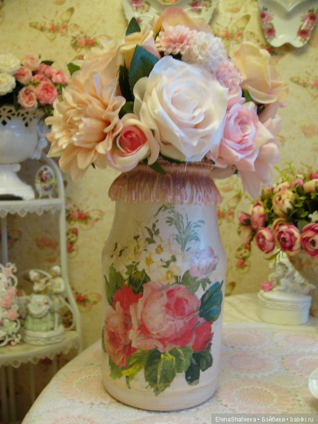 Ваза из простой стеклянной банки (фото 3)