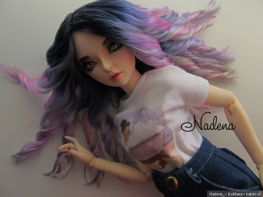 Яркий паричок — Одежда и обувь для кукол BJD (БЖД): 1/3 (фото 2)