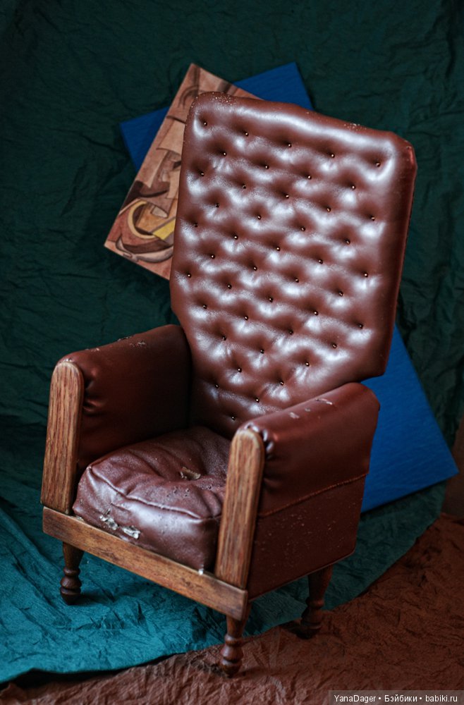 Кресло с характером — Мебель для кукол и домиков: фото (фото 2)