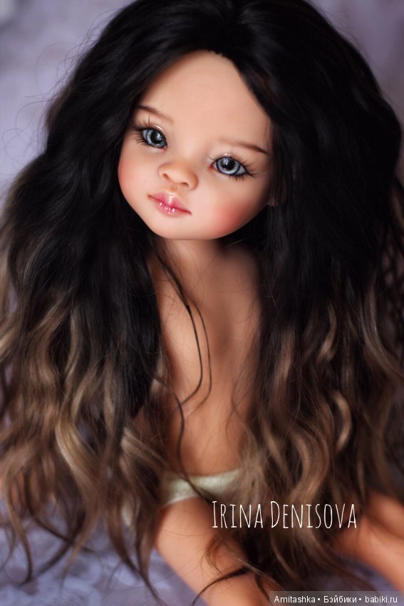 Маника, волосики омбре — ООАК Paola Reina (Паола Рейна) и испанских кукол: перерисовка