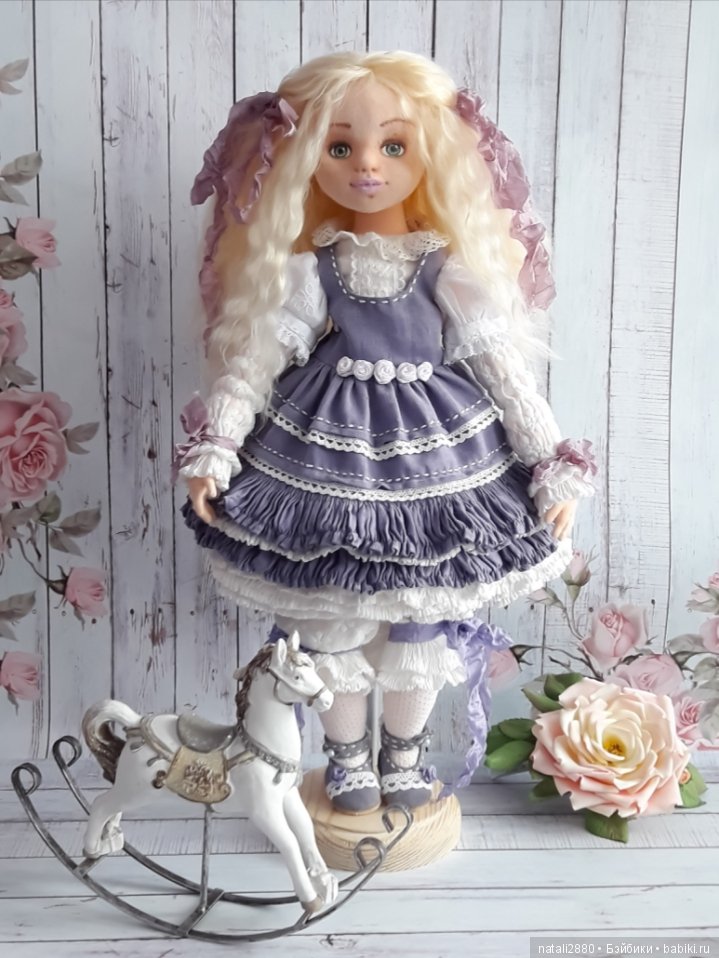 Дуняша — Авторские текстильные куклы: Вальдорфские (фото 4)