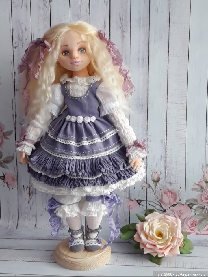 Дуняша — Авторские текстильные куклы: Вальдорфские (фото 3)
