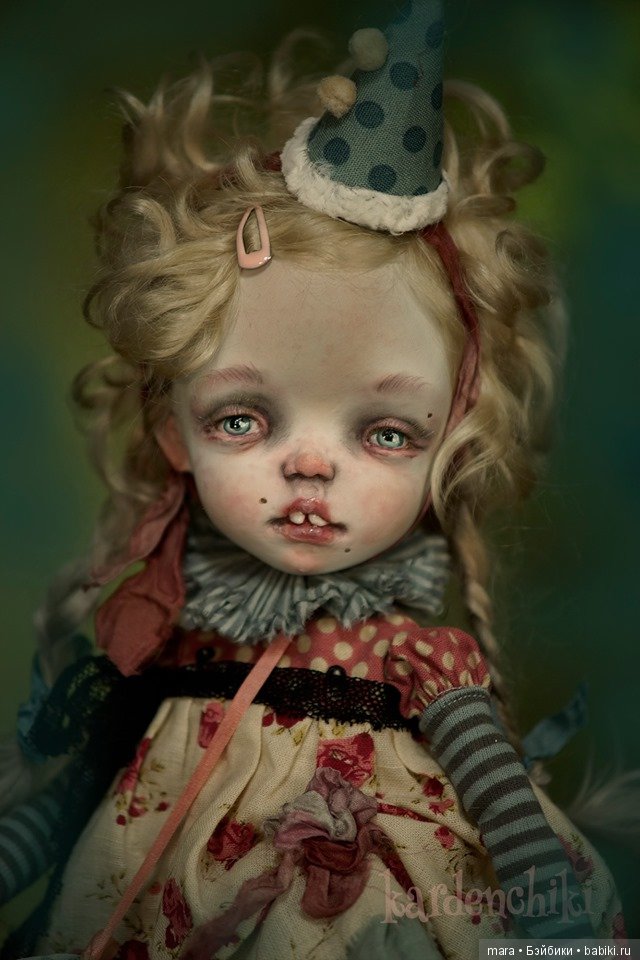 Kardenchiki art dolls для международной выставки в Таллине