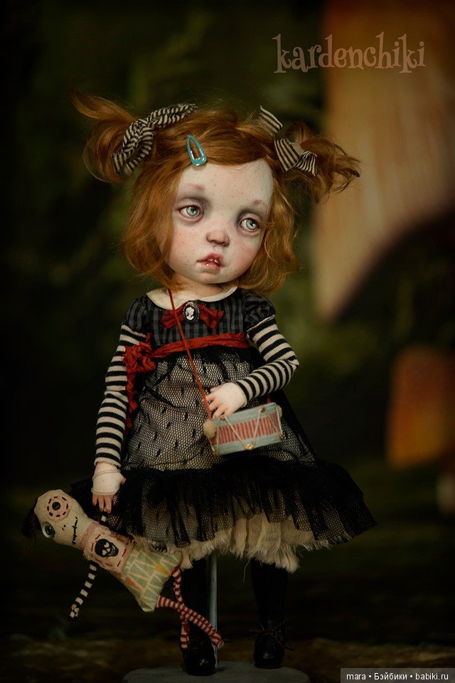 Kardenchiki art dolls для международной выставки в Таллине