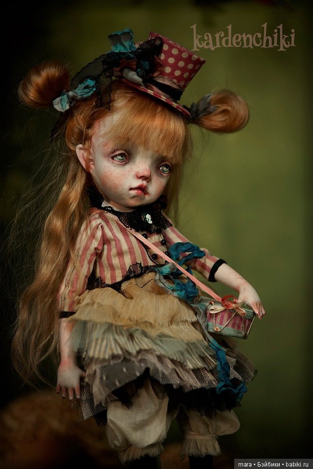 Kardenchiki art dolls для международной выставки в Таллине