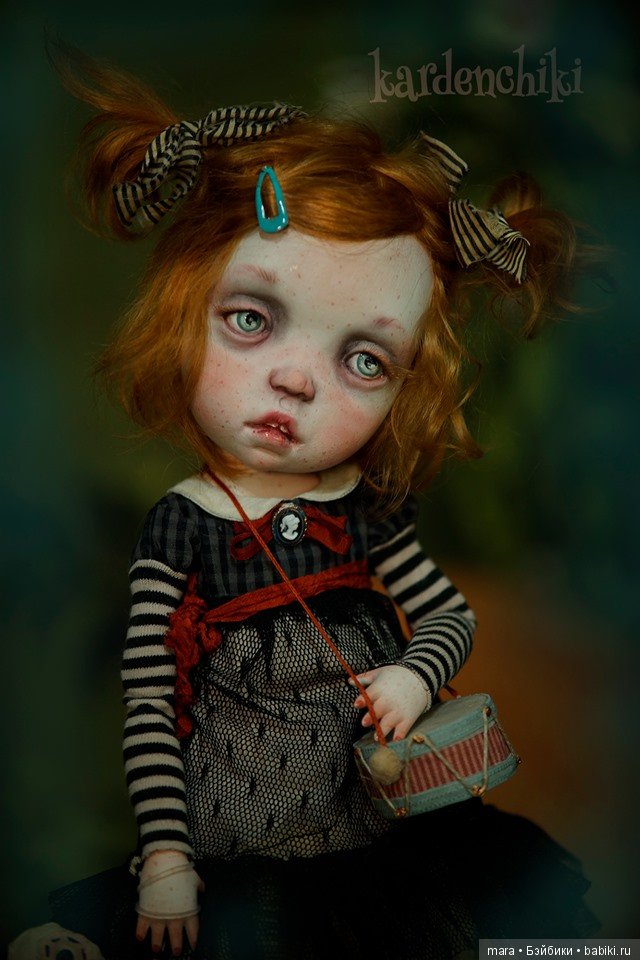 Kardenchiki art dolls для международной выставки в Таллине