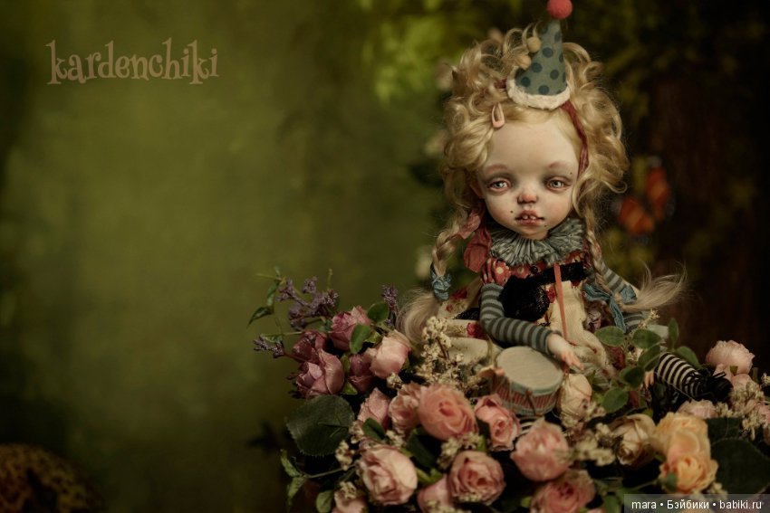 Kardenchiki art dolls для международной выставки в Таллине