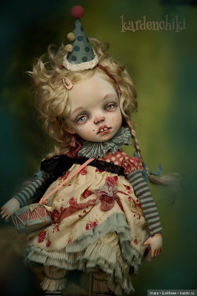 Kardenchiki art dolls для международной выставки в Таллине