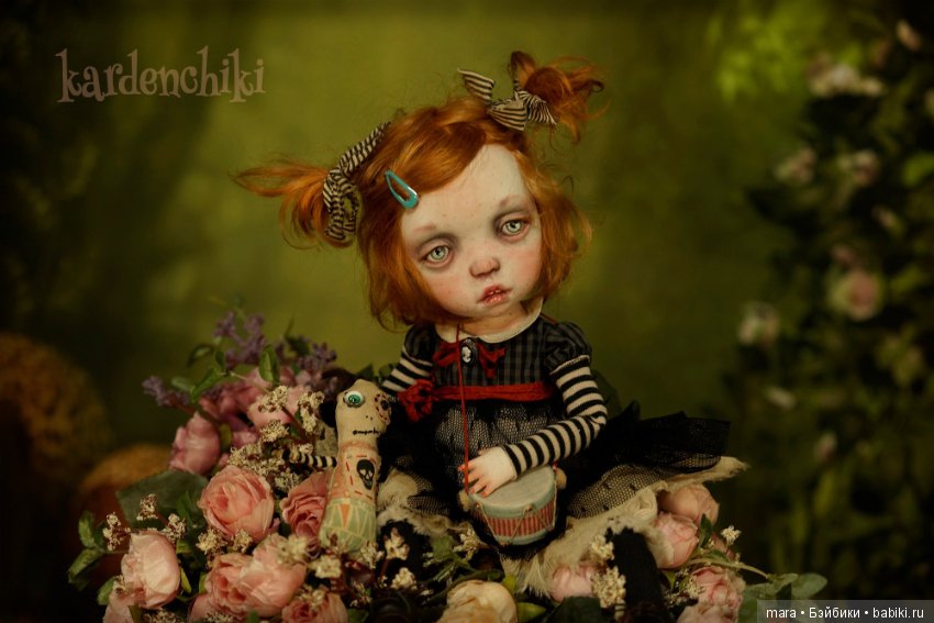 Kardenchiki art dolls для международной выставки в Таллине