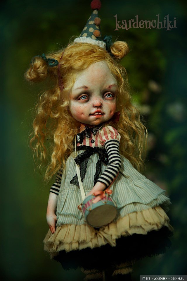Kardenchiki art dolls для международной выставки в Таллине