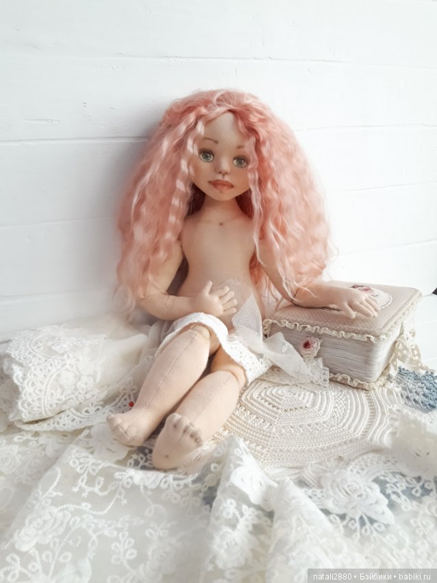 Даша. Текстильная интерьерная кукла