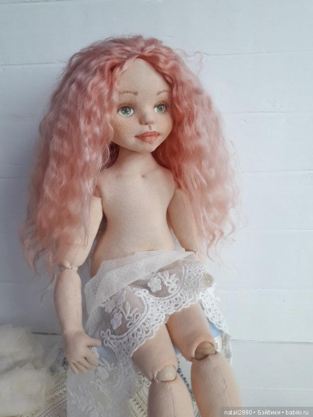 Даша. Текстильная интерьерная кукла