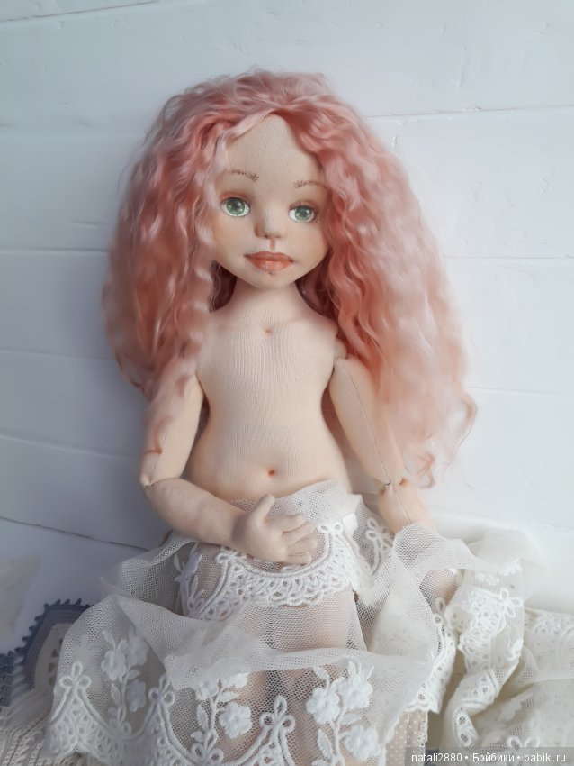 Даша. Текстильная интерьерная кукла