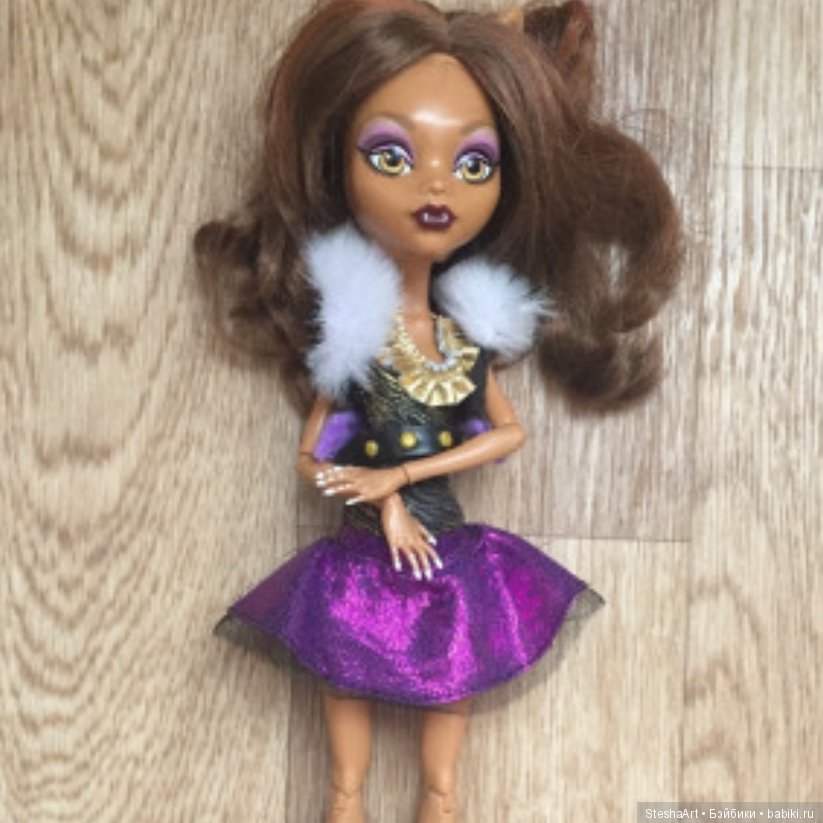 Принцесса Африки или маленькая черная пантера. ООАК Клодин от МХ