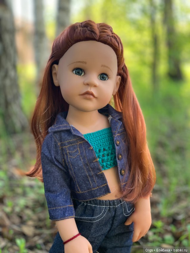 Во поле берёзка стояла ... Габи и Анжелика на прогулке