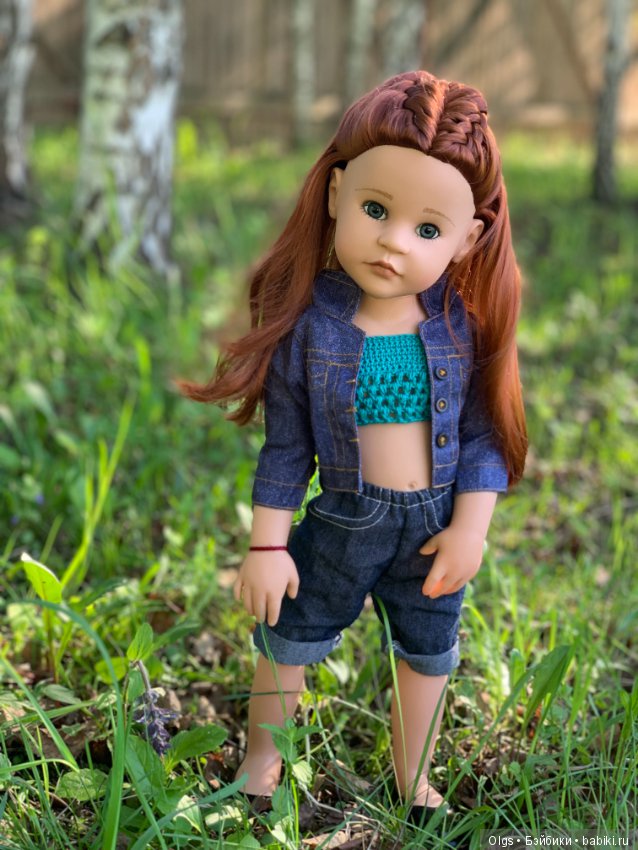 Во поле берёзка стояла ... Габи и Анжелика на прогулке