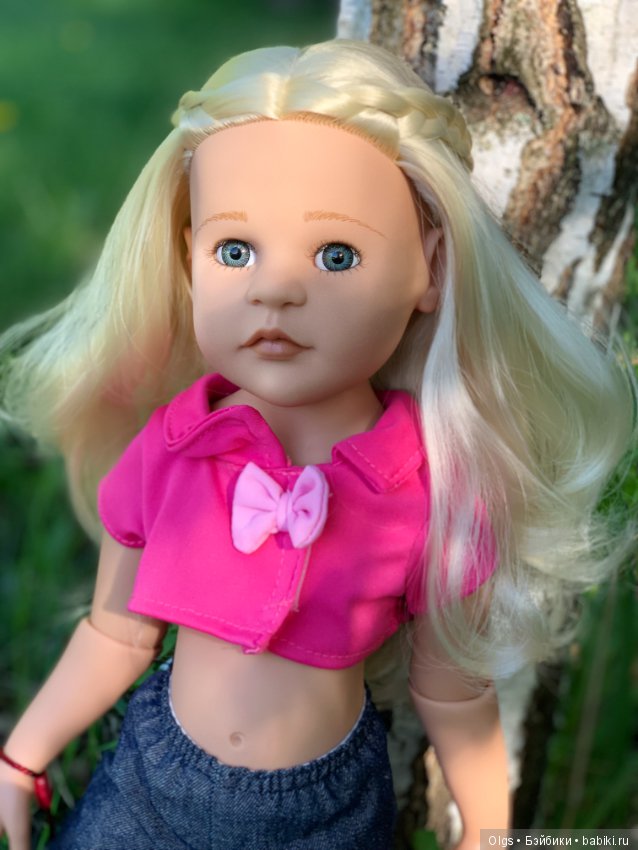 Во поле берёзка стояла ... Габи и Анжелика на прогулке