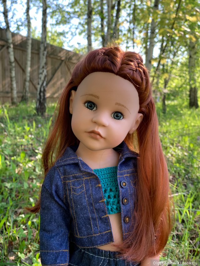 Во поле берёзка стояла ... Габи и Анжелика на прогулке